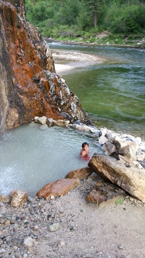 This Waterfall Hot Spring In Idaho Will Give You The Soak Of A Lifetime