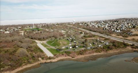 The Enchanting Seaside Campground In Rhode Island Where You'll Want To Spend The Whole Summer