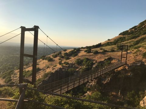 The Easy Suspension Bridge Hike In Utah With The Most Incredible Valley Views