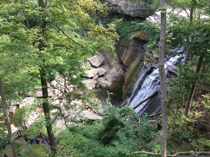 Waterfall Hike Near Cleveland