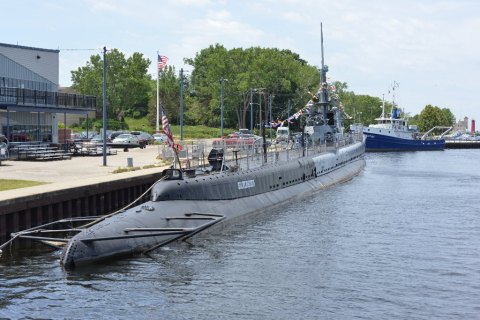 Stay Overnight On An Old WWII Submarine Right Here In Michigan