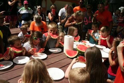 The Tiny Ohio Town That Transforms Into A Watermelon Wonderland Each Year