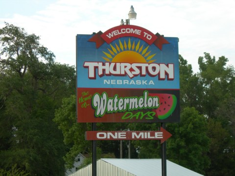 The Tiny Nebraska Town That Transforms Into A Watermelon Wonderland Each Year