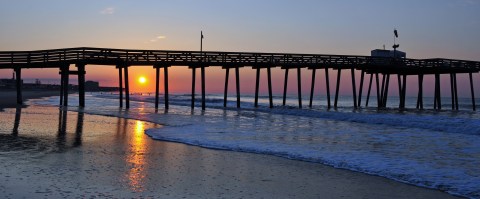 You'll Love A Trip To This Maryland Pier That Stretches Infinitely Into The Sea