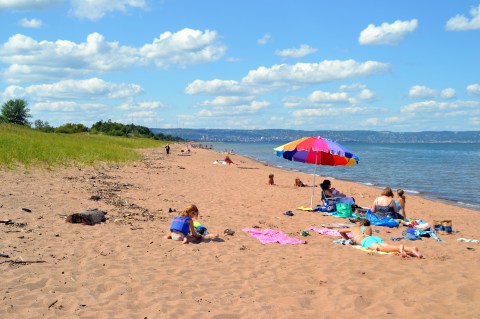 Sink Your Toes In The Sand At The Longest Beach In Minnesota