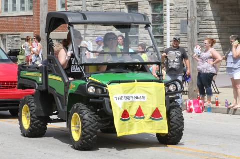 The Tiny Indiana Town That Transforms Into A Watermelon Wonderland Each Year