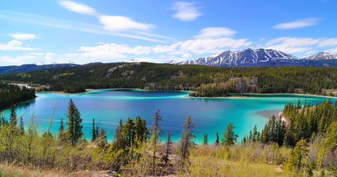 This Emerald Lake Just Over The Border From Alaska Is So Breathtaking It's Unreal