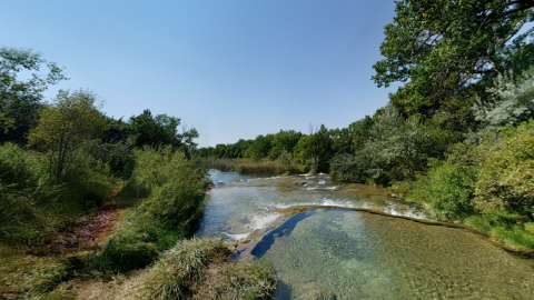 You’ll Want To Spend All Day At This Waterfall-Fed Pool In South Dakota