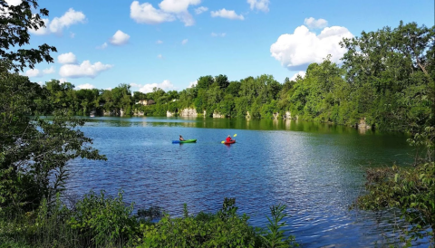 The Natural Swimming Hole In Ohio That Will Take You Back To The Good Ole Days