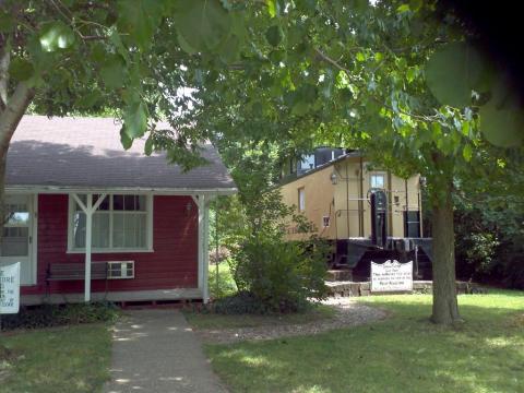 Stay Overnight On An Old Train Car Right Here In Iowa