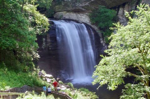 Discover One Of North Carolina's Most Majestic Waterfalls - No Hiking Necessary