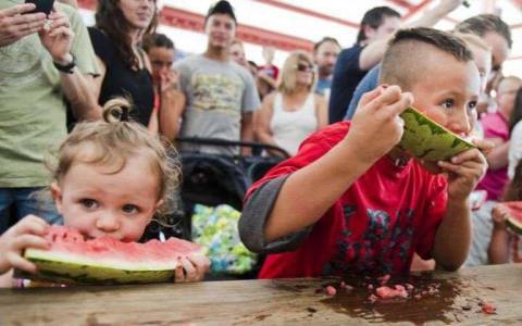 The Tiny Texas Town That Transforms Into A Watermelon Wonderland Each Year