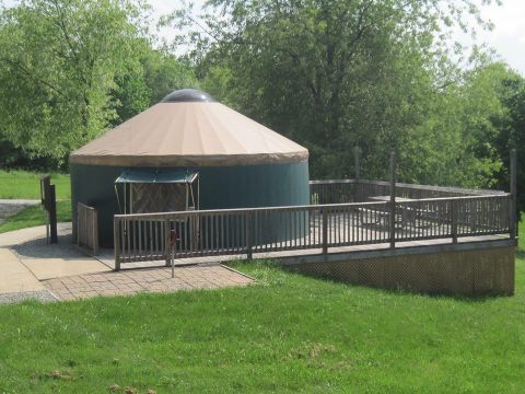 This Pennsylvania Park Has A Yurt Village That's Absolutely To Die For