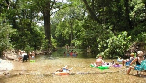 The Little-Known Austin Swimming Hole With The Most Gorgeous, Glimmering Water