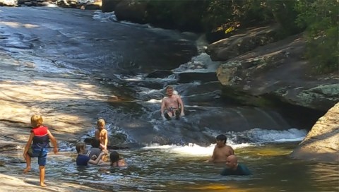 This Secluded Waterfall In South Carolina Might Just Be Your New Favorite Swimming Spot