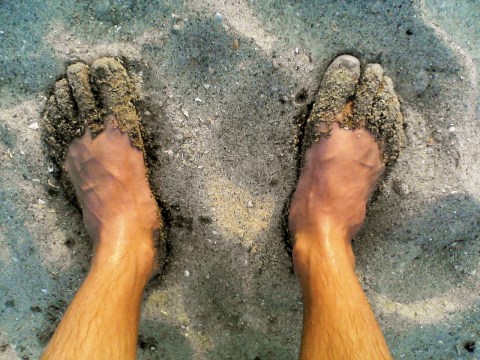 The Unique Beach Where You Can Stand With One Foot In Each Of The Carolinas