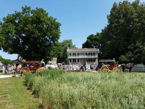 A Trip To This Incredible 19th Century Farm In Kansas Will Whisk You Back In Time