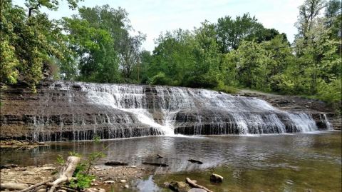 Discover One Of Indiana's Most Majestic Waterfalls - No Hiking Necessary