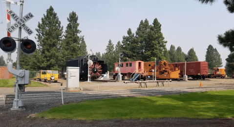 Most People Don't Know There Are Dozens Of Trains Hiding In This Oregon Forest