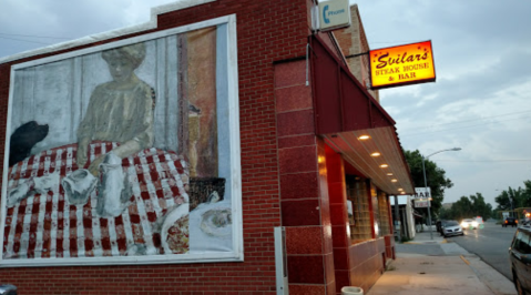 The Steaks At This Wyoming Restaurant Are So Gigantic They Fall Off The Plate