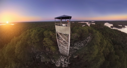 The Incredible Fire Tower Hike That Will Give You Unparalleled Views Of Alabama