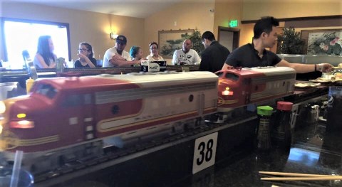 The Unique Kansas Restaurant That Delivers Your Food By Train