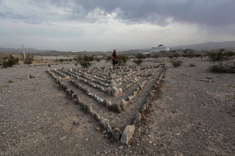 These Mesmerizing Stone Labyrinths Are Some Of Nevada's Best Kept Secrets