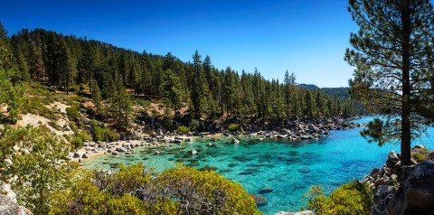 The Secret Tropical Beach In Nevada Where The Water Is A Mesmerizing Blue