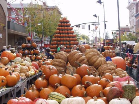 This Gigantic Pumpkin Show Near Cleveland Is The Best Way To Celebrate Fall