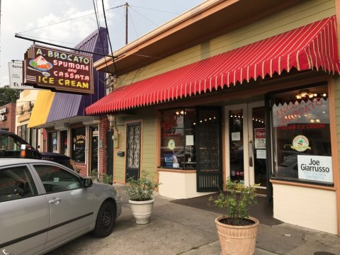 The World's Best Cannoli Is Made Daily Inside This Humble Little New Orleans Ice Cream Parlor