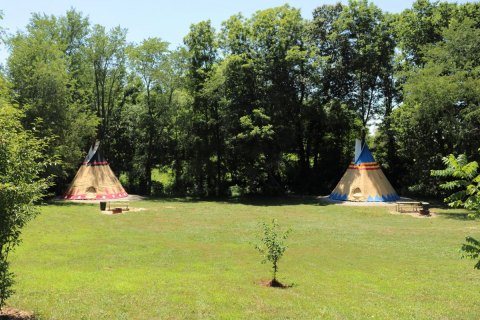 Spend The Night Under A Tepee At This Unique Ohio Campground