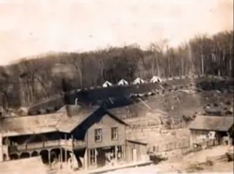 There's A Demolished Town Hiding Underneath This West Virginia Lake