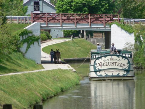 Take A Ride On This One-Of-A-Kind Canal Boat In Ohio