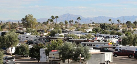 The Massive Family Campground In Arizona That’s The Size Of A Small Town