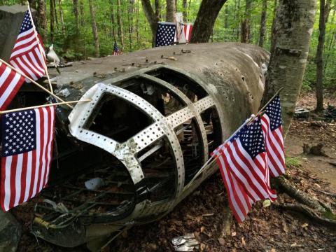 The Unique Hike In Maine That Leads You To Plane Wreckage From 1963