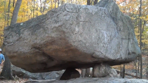 Take A Virtual Tour Of New Jersey's Pyramid Mountain And Tripod Rock