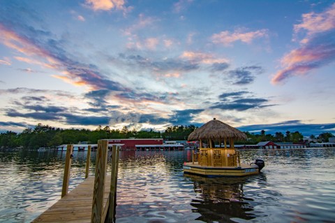 A Trip To This Floating Tiki Bar In New Hampshire Is The Ultimate Way To Spend A Summer’s Day