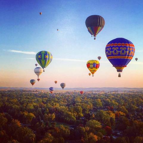 Spend The Day At This Hot Air Balloon Festival In Washington For A Uniquely Colorful Experience