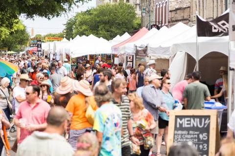 This Massive Outdoor Street Festival Is One Of Austin's Most Exciting Traditions