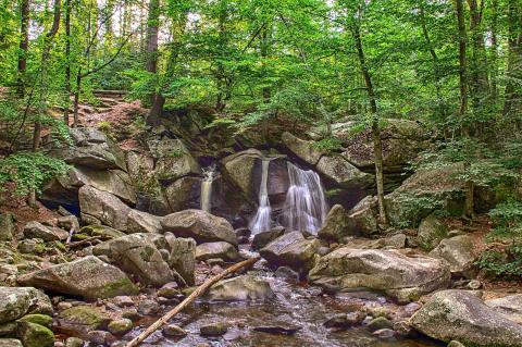 This Bewitching Waterfall In Massachusetts Is Hidden Just Out Of Sight