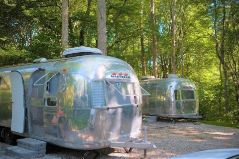 The Secluded Glampground In Rhode Island That Will Take You A Million Miles Away From It All