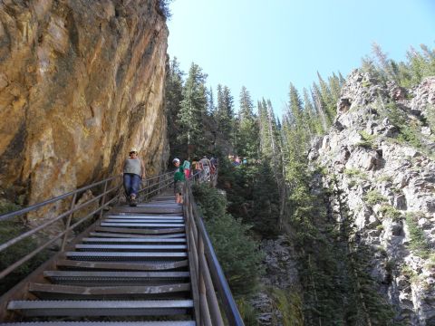 This Waterfall Staircase Hike May Be The Most Unique In All Of Wyoming