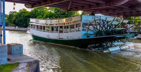 Take A Ride On This One-Of-A-Kind Canal Boat Near Buffalo