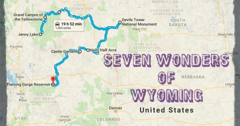 This Scenic Road Trip Takes You To All 7 Wonders Of Wyoming