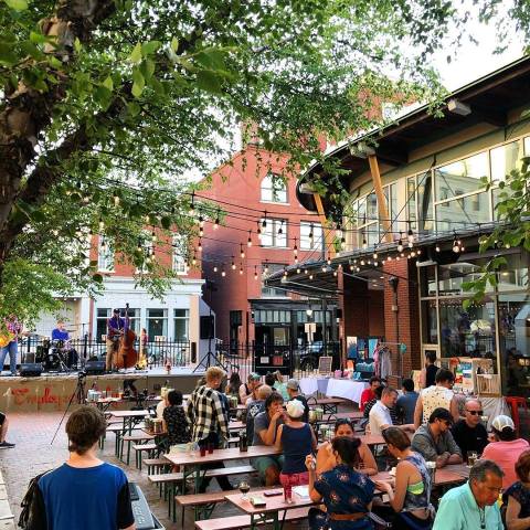 The Pizza At This Delicious Maine Eatery Is Bigger Than The Table