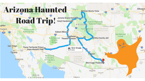 This Haunted Road Trip Will Lead You To The Scariest Places In Arizona