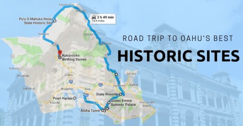 This Road Trip Takes You To The Most Fascinating Historical Sites In All Of Hawaii