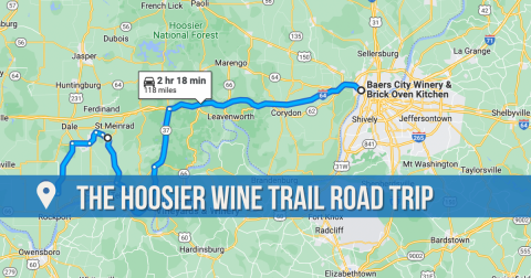 The Wonderful Wine Trail That Showcases The Most Beautiful Region Of Indiana