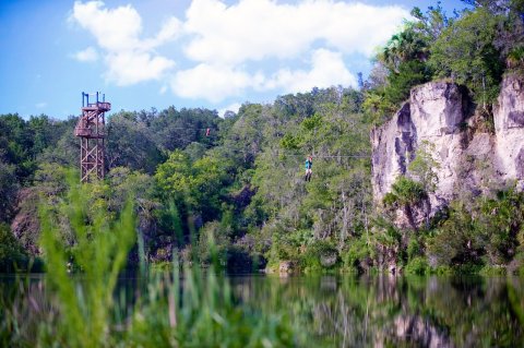 The Terrifying Halloween Zip Line Tour In Florida You Won't Soon Forget