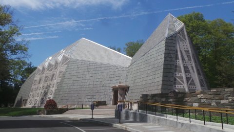 This Fish-Shaped Church In Connecticut Is Absolutely Luminous Inside